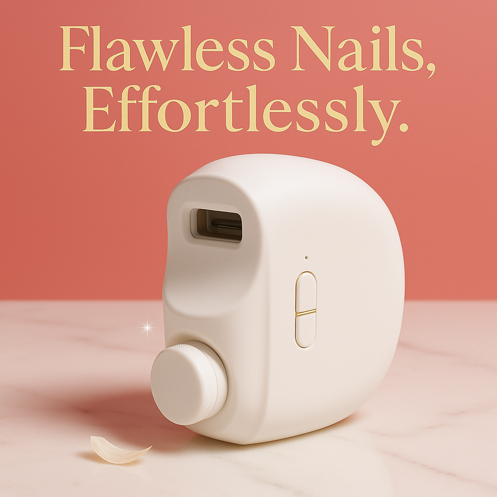 DeluxeSkin™ 2-in-1 Cordless Nail Clipper
